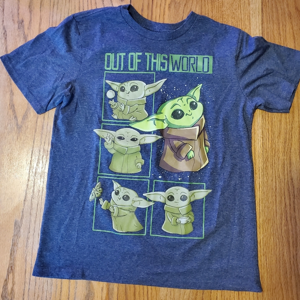 Boys Star Wars Baby Yoda "Grogu" T-shirt